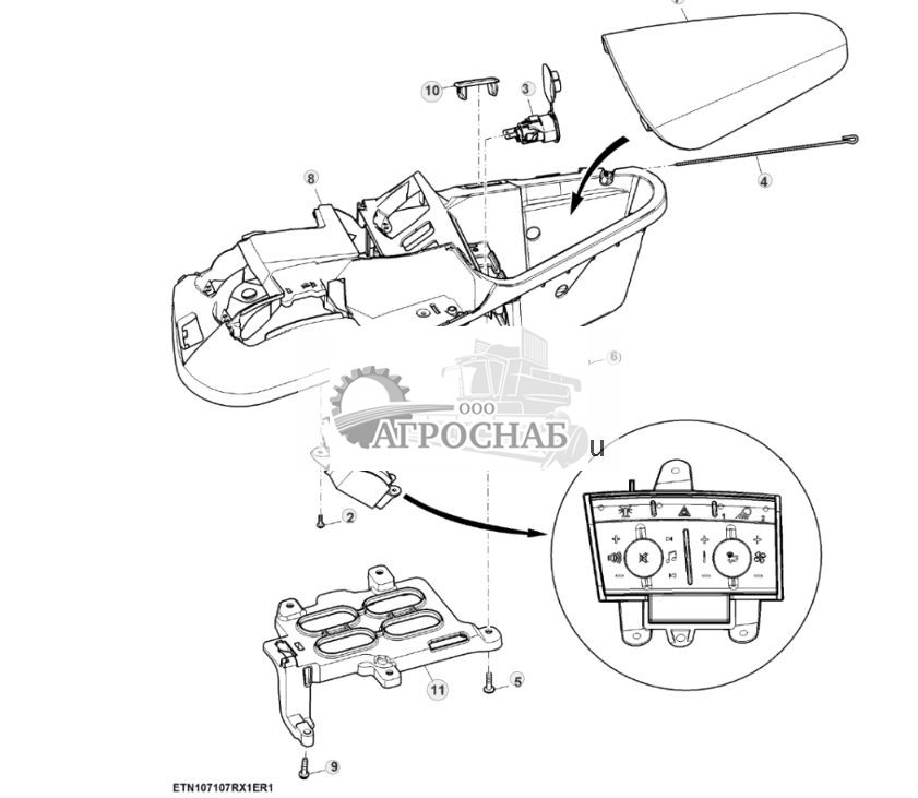 Крышка, верхняя, CommandARM™, без вспомогательного тормоза - ST771096 298.jpg